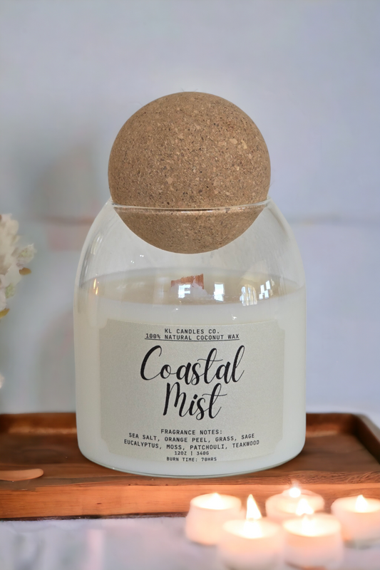 Coastal Musk Scented Candle