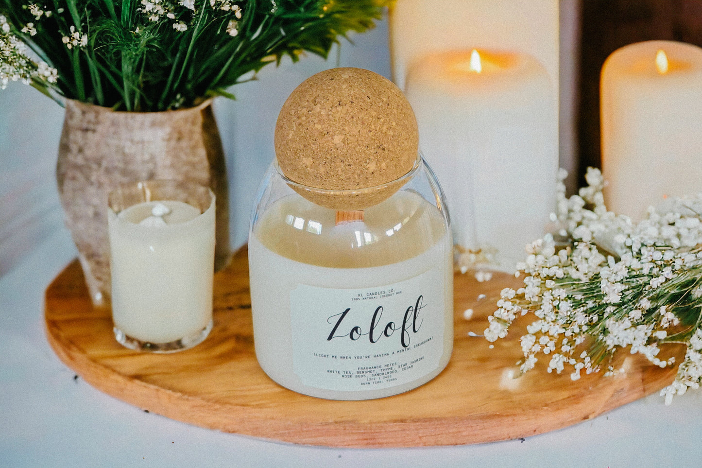 Zoloft Scented Candle