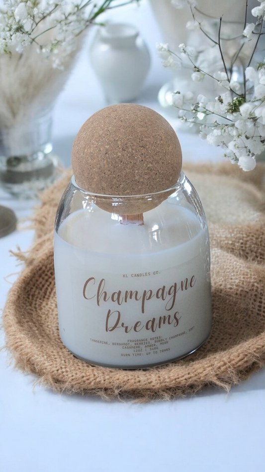 Champagne Dreams Scented Candle