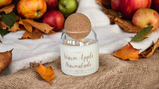 Warm Apple Marmalade Scented Candle