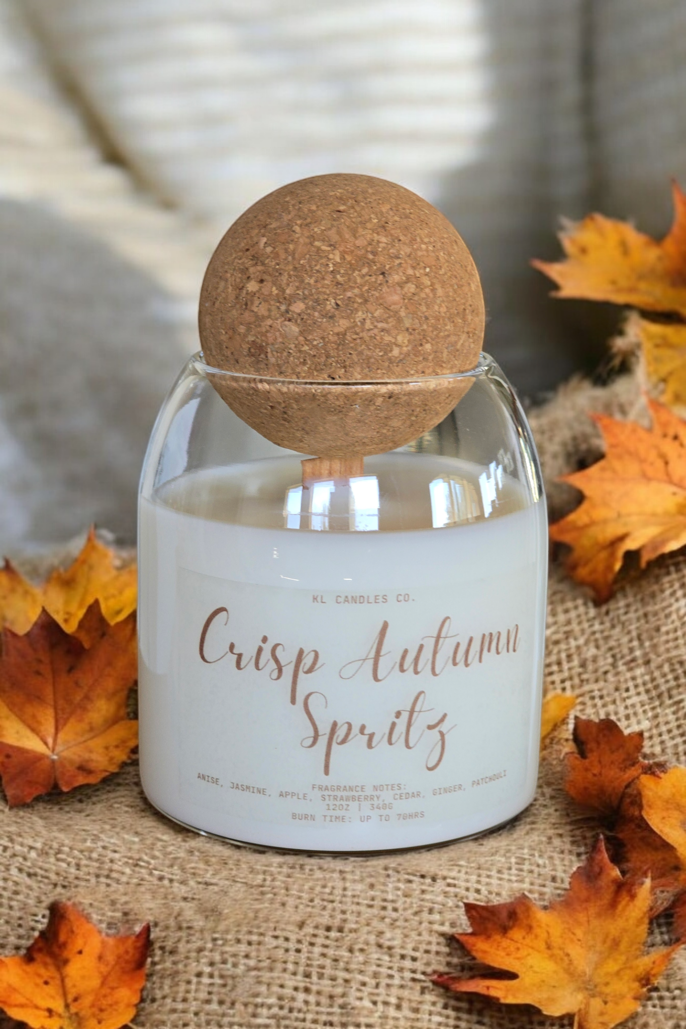 Crisp Autumn Spritz Scented Candle