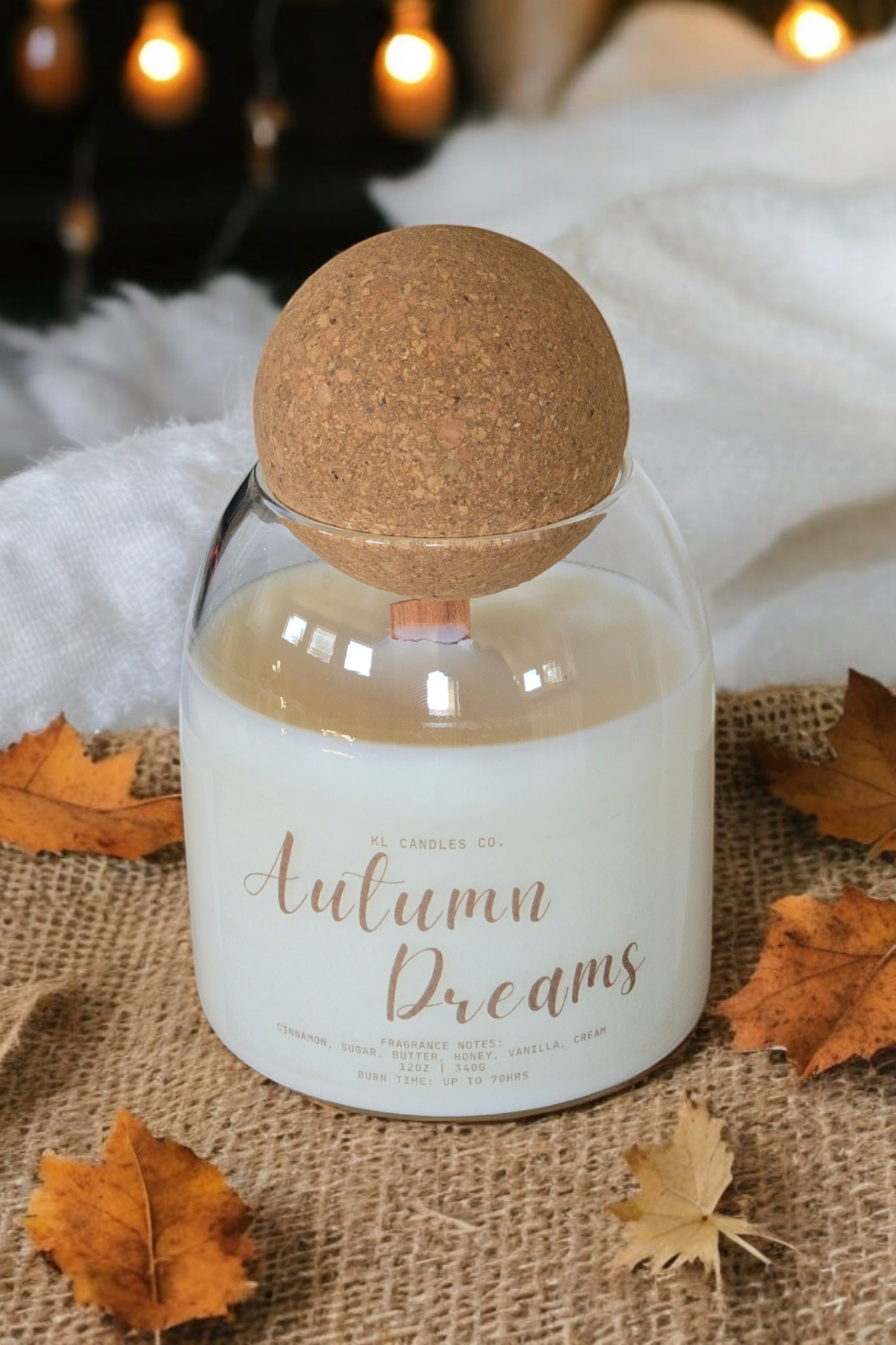 Autumn Dreams Scented Candle