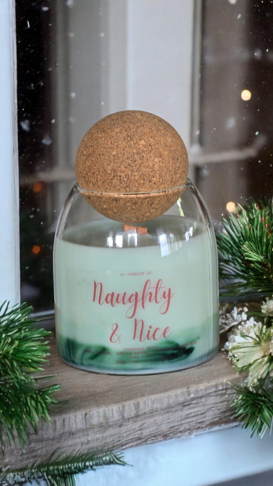 Naughty & Nice Scented Candle