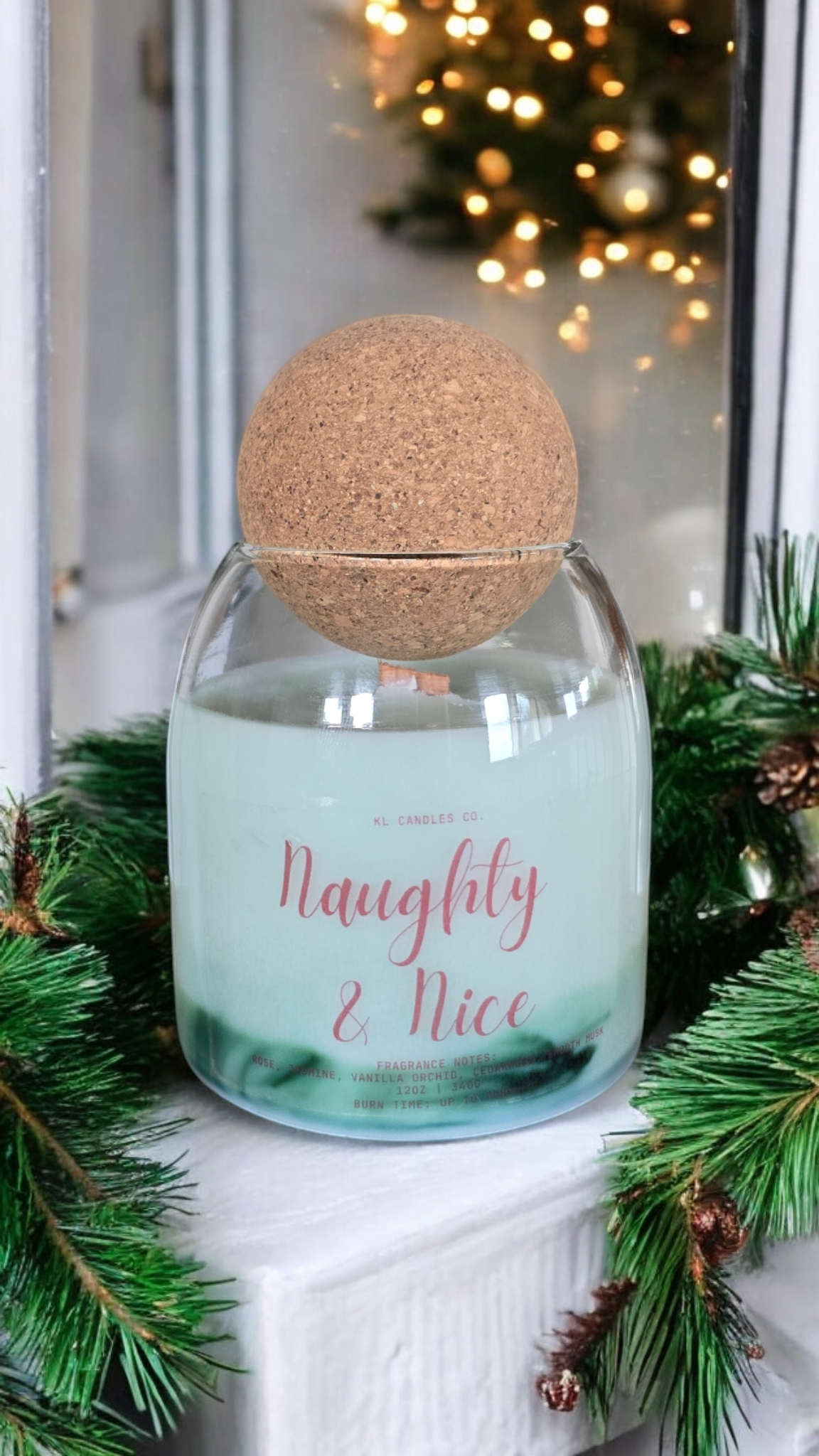 Naughty & Nice Scented Candle