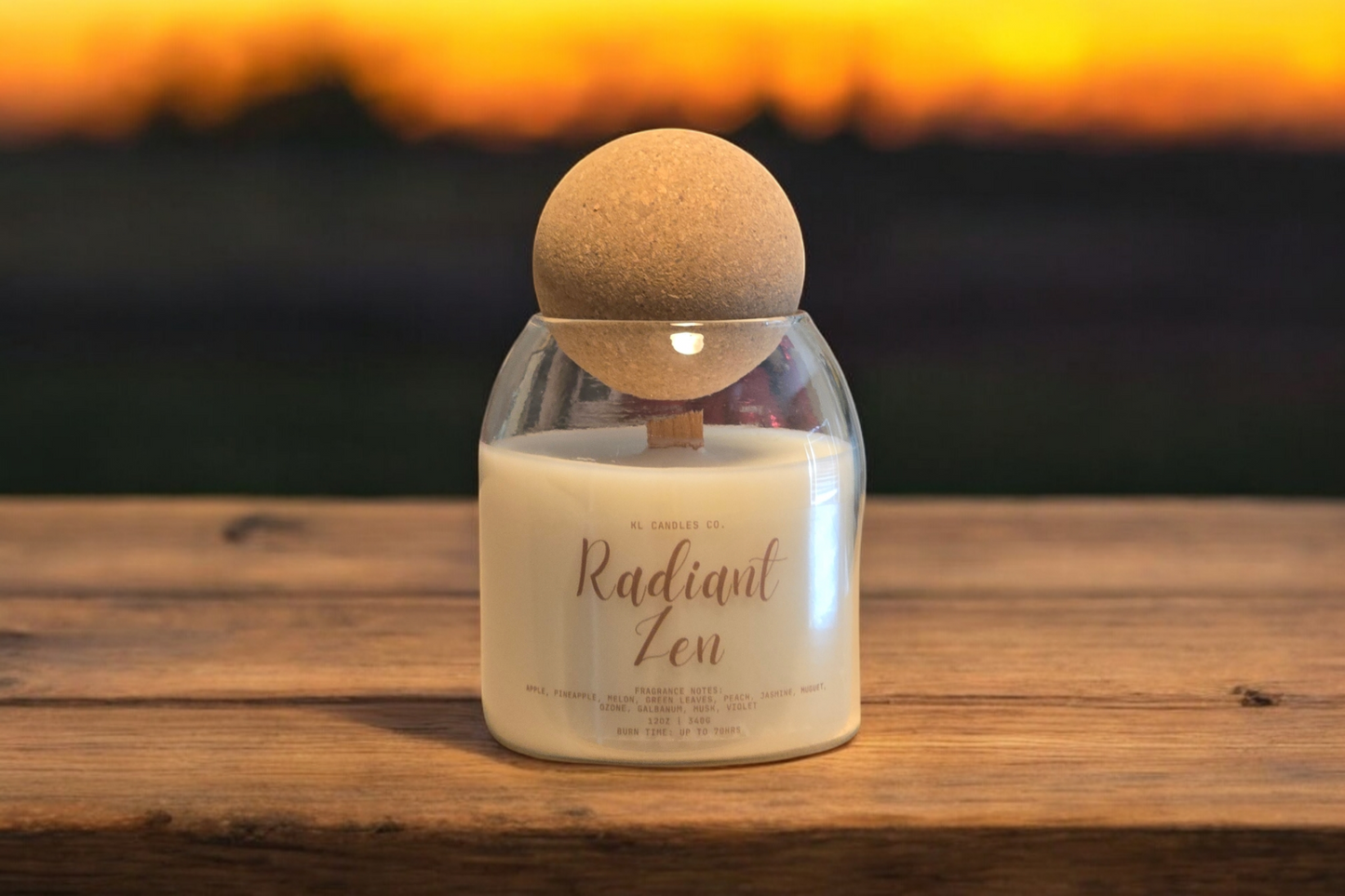 Radiant Zen Scented Candle