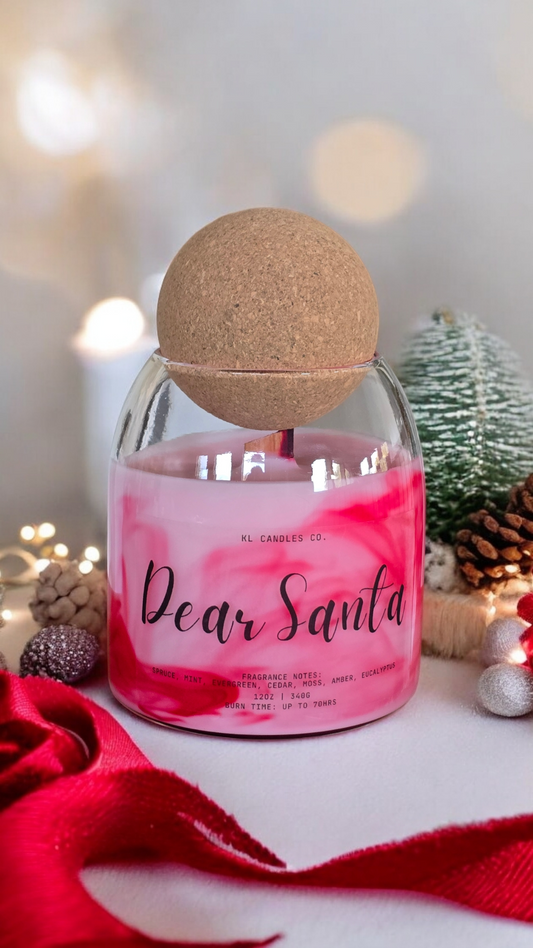 Dear Santa Scented Candle