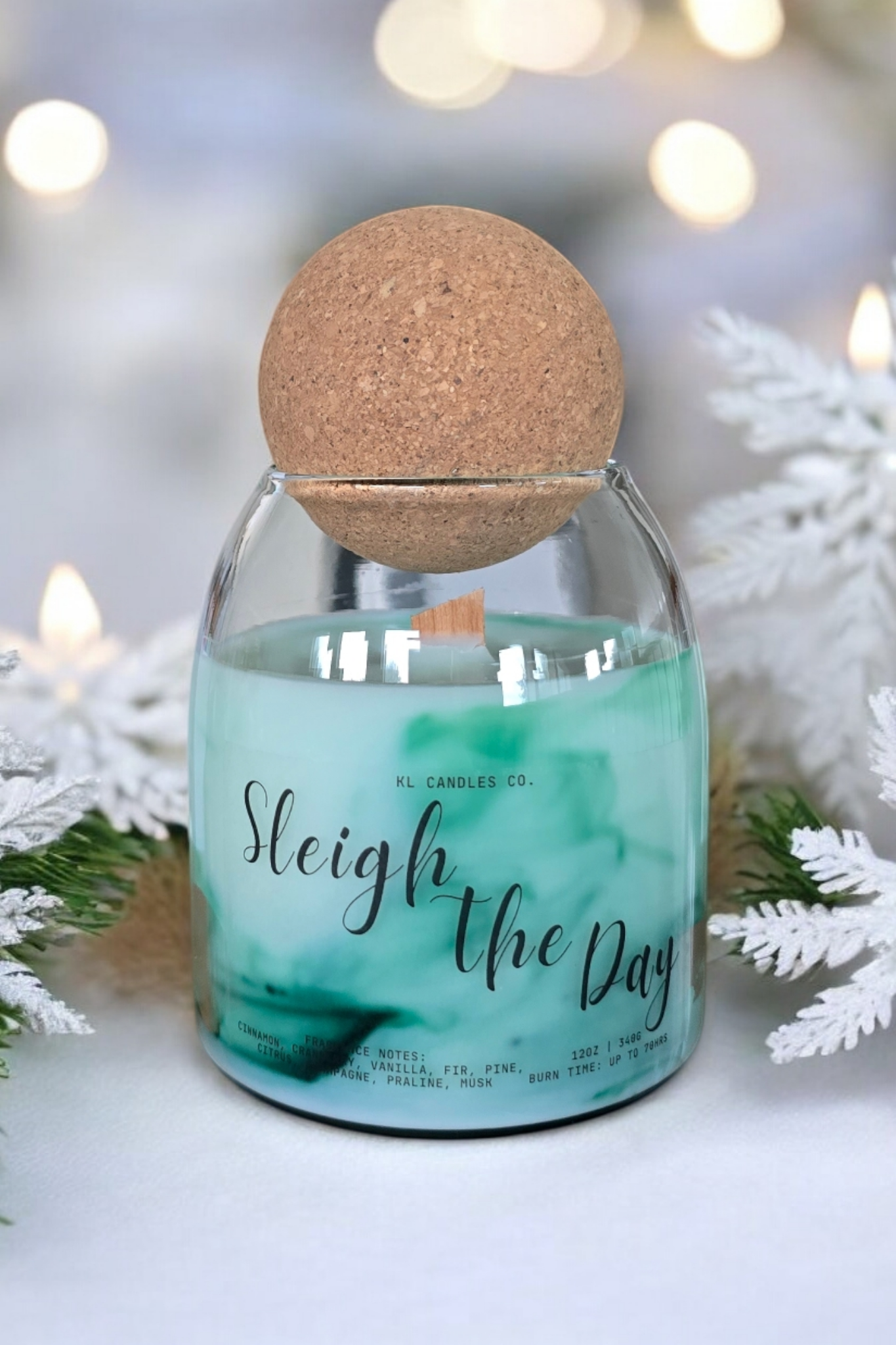 Sleigh The Day Scented Candle